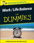 Work / Life Balance For Dummies - eBook