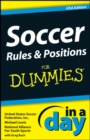 Soccer Rules and Positions In A Day For Dummies - eBook