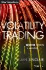 Volatility Trading - eBook