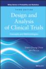 Design and Analysis of Clinical Trials : Concepts and Methodologies - eBook
