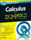 Calculus: 1,001 Practice Problems For Dummies (+ Free Online Practice) - eBook