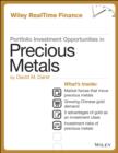 Portfolio Investment Opportunities in Precious Metals - eBook
