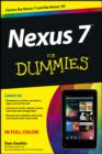 Nexus 7 For Dummies (Google Tablet) - eBook