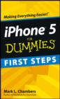 iPhone 5 First Steps For Dummies - eBook