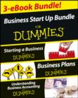 Business Start Up For Dummies Three e-book Bundle: Starting a Business For Dummies, Business Plans For Dummies, Understanding Business Accounting For Dummies - eBook
