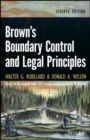 Brown's Boundary Control and Legal Principles - eBook