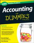 Accounting : 1,001 Practice Problems For Dummies - eBook