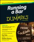 Running a Bar For Dummies - eBook