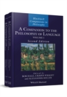 A Companion to the Philosophy of Language - eBook