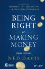 Being Right or Making Money - eBook