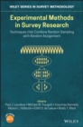 Experimental Methods in Survey Research : Techniques that Combine Random Sampling with Random Assignment - eBook