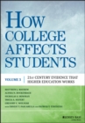 How College Affects Students : 21st Century Evidence that Higher Education Works - eBook