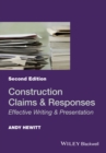 Construction Claims and Responses : Effective Writing and Presentation - Book