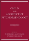 Child and Adolescent Psychopathology - eBook