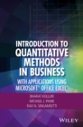 Introduction to Quantitative Methods in Business : With Applications Using Microsoft Office Excel - eBook