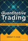 Quantitative Trading : How to Build Your Own Algorithmic Trading Business - Book