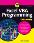 Excel VBA Programming For Dummies, 6th Edition - Book