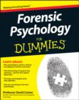 Forensic Psychology For Dummies - eBook