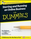 Starting and Running an Online Business For Dummies - eBook