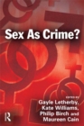 Sex as Crime? - eBook