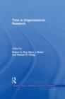 Time in Organizational Research - eBook