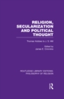 Religion, Secularization and Political Thought : Thomas Hobbes to J. S. Mill - eBook
