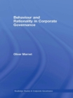Behaviour and Rationality in Corporate Governance - eBook