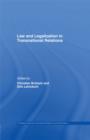 Law and Legalization in Transnational Relations - eBook