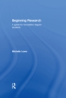 Beginning Research : A Guide for Foundation Degree Students - eBook