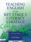 Teaching English in the Key Stage 3 Literacy Strategy - eBook