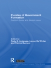 Puzzles of Government Formation : Coalition Theory and Deviant Cases - eBook