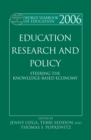 World Yearbook of Education 2006 : Education, Research and Policy: Steering the Knowledge-Based Economy - eBook