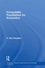 Computable Foundations for Economics - eBook