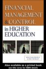 Financial Management and Control in Higher Education - eBook