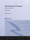 The Research Project : How to Write It, Edition 5 - eBook