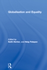 Globalisation and Equality - eBook