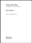 Trust the Text : Language, Corpus and Discourse - eBook