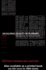 Measuring Quality in Planning : Managing the Performance Process - eBook
