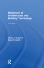 Dictionary of Architectural and Building Technology - eBook