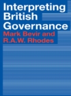 Interpreting British Governance - eBook