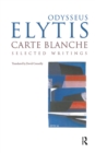 Carte Blanche - eBook