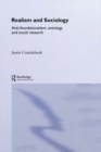 Realism and Sociology : Anti-Foundationalism, Ontology and Social Research - eBook