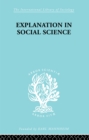 Explanation in Social Science - eBook