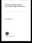 Developing Teaching and Learning in Higher Education - eBook