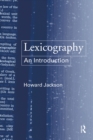 Lexicography : An Introduction - eBook