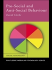 Pro-Social and Anti-Social Behaviour - eBook