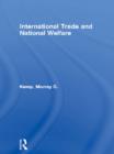 International Trade and National Welfare - eBook