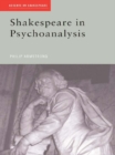 Shakespeare in Psychoanalysis - eBook