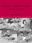 Early Christian Latin Poets - eBook