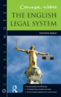 Course Notes: the English Legal System - eBook